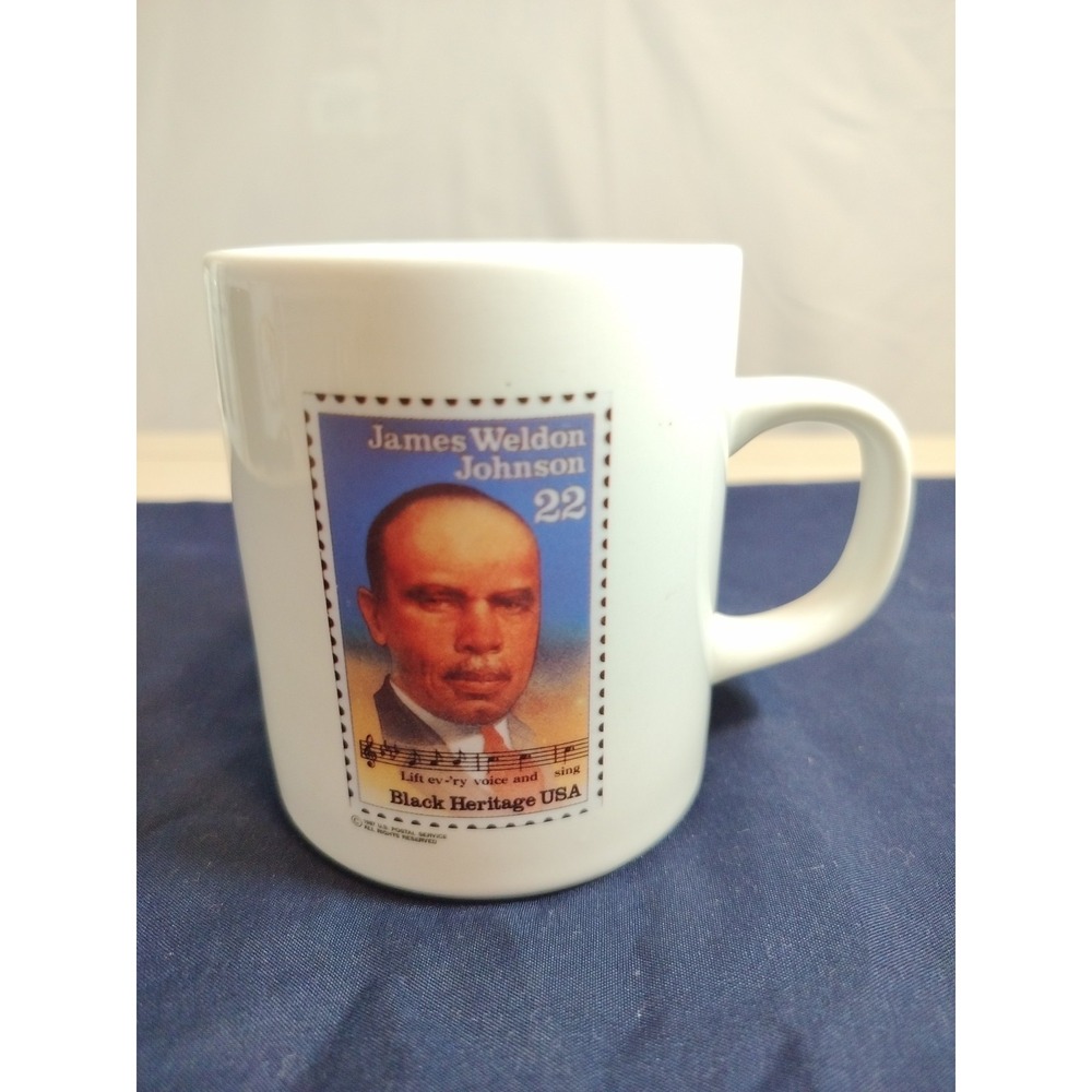 Limited Edition Black Heritage James Johnson Coffee Cup Charleston SC 1991‎